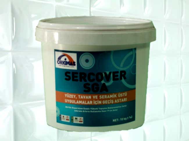 SERCOVER SGA - Seramik Üstü Uygulamalar İçin Yüzey Geçiş Astarı