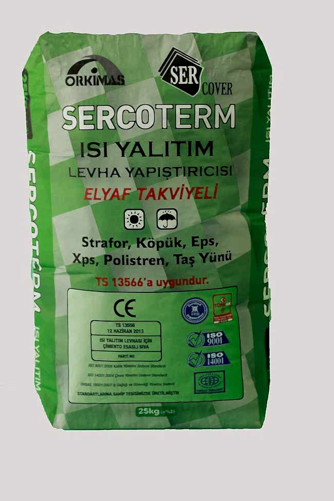 SERCOVER COVERSTRA ISI YALITIM LEVHA YAPIŞTIRICISI