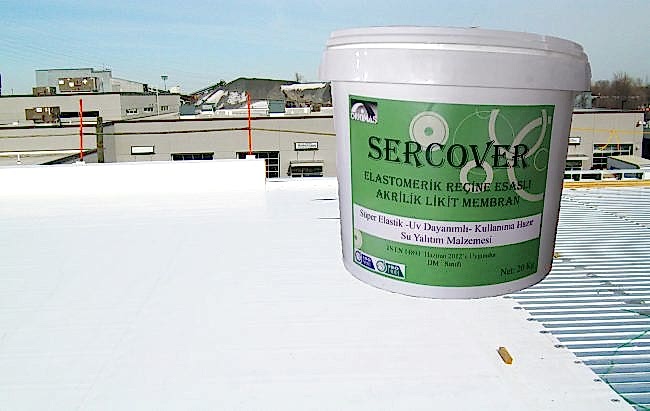 SERCOVER ELASTOMERİK REÇİNE ESASLI LİKİT MEMBRAN